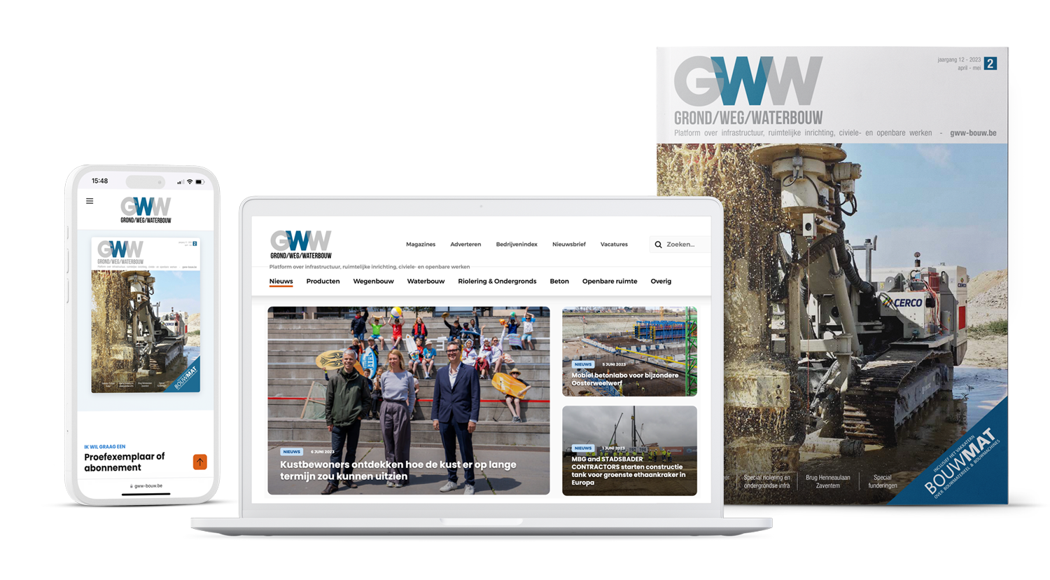 Grond/Weg/Waterbouw Vlaanderen platform