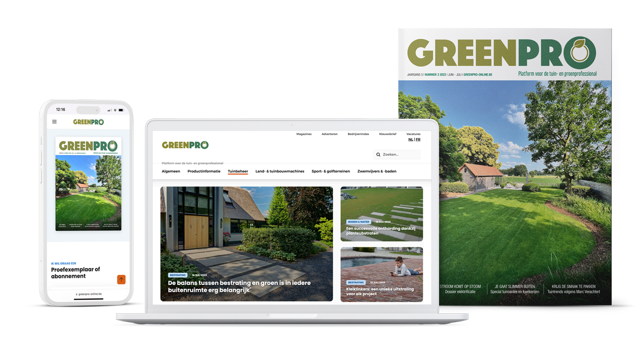 GreenPro Vlaanderen platform