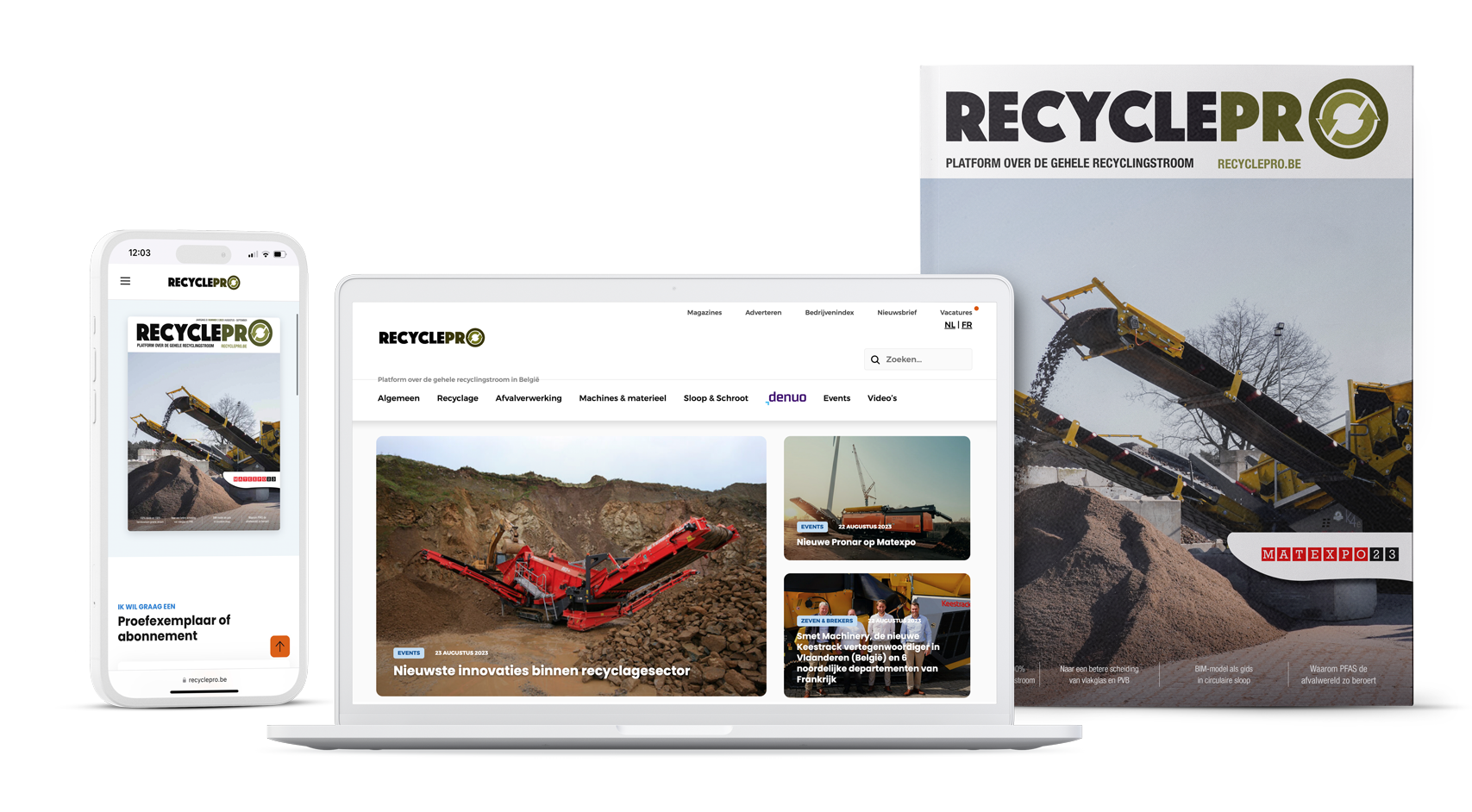 RecyclePro Wallonie platform