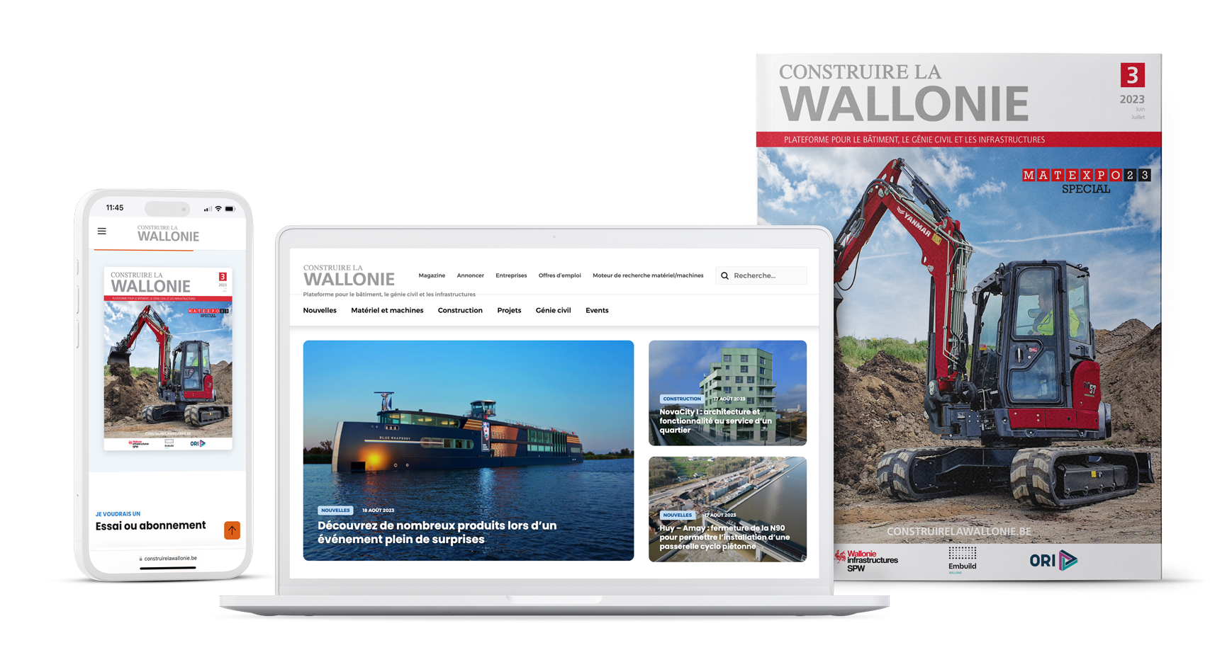 Construire la Wallonie platform