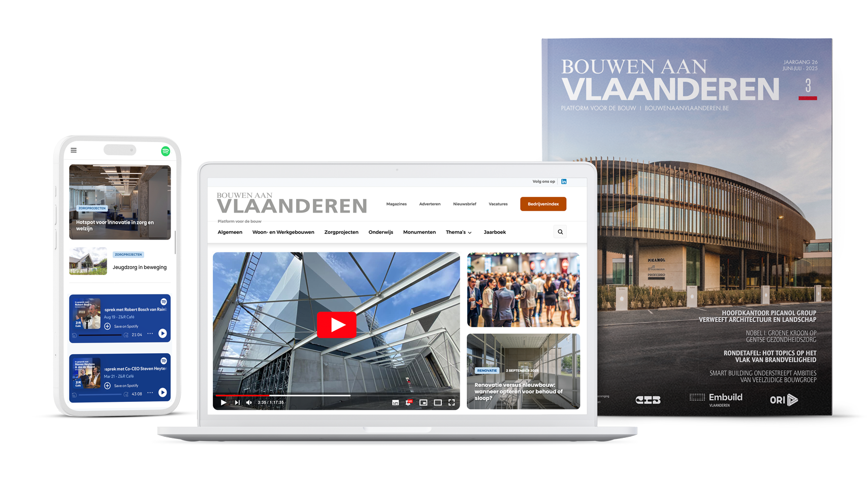 Bouwen aan Vlaanderen platform