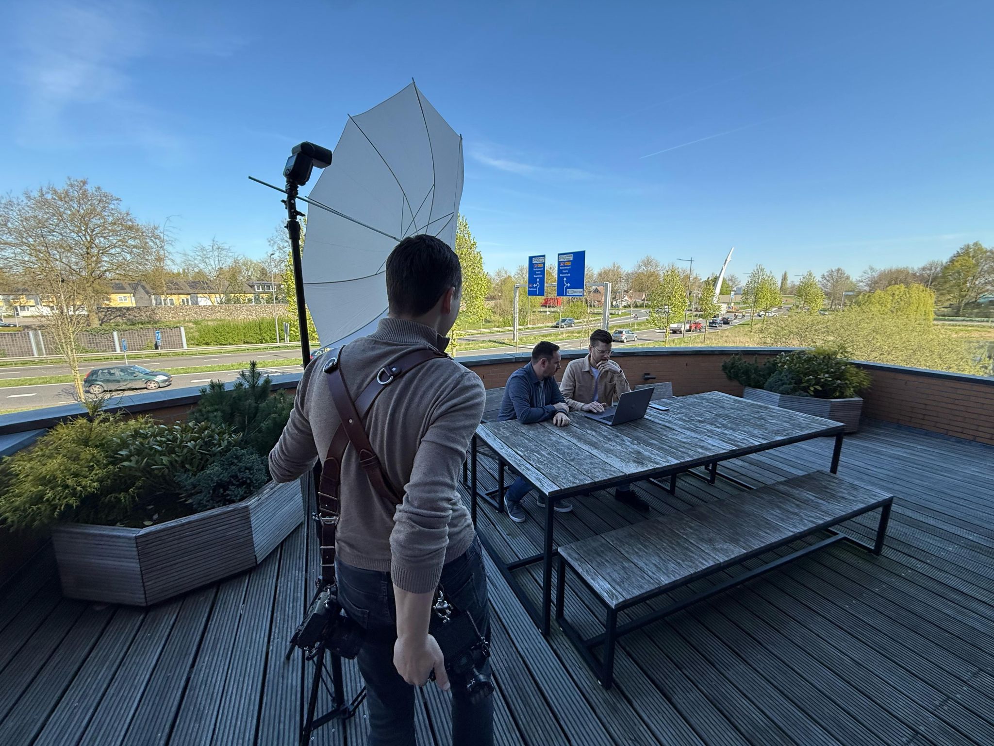 Behind the scenes in Weert!