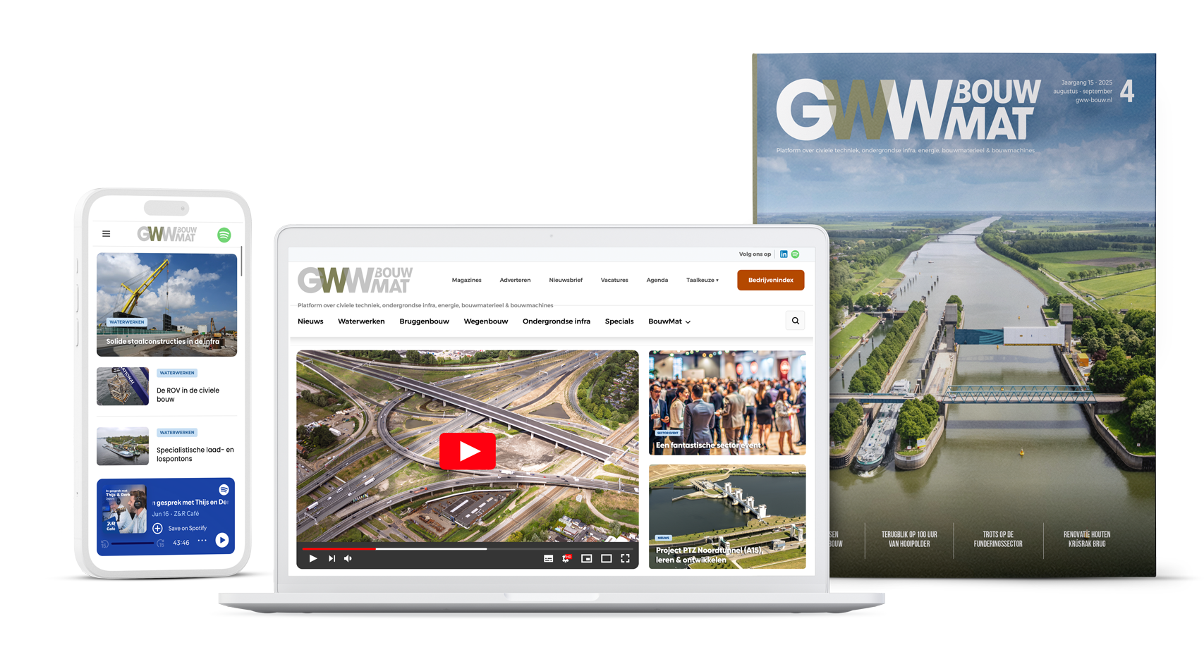 Grond/Weg/Waterbouw Nederland platform